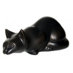 Pet Urns by HTW - Urns for pets, dogs, cats, loss, death, jewelry, ashes, retail, wholesale, minnesota, united states, vet clinic, veterinarian, family pets, Cat Urn pouncing Pet Urn