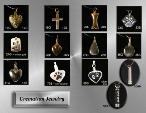 Pet Cremation Jewelry