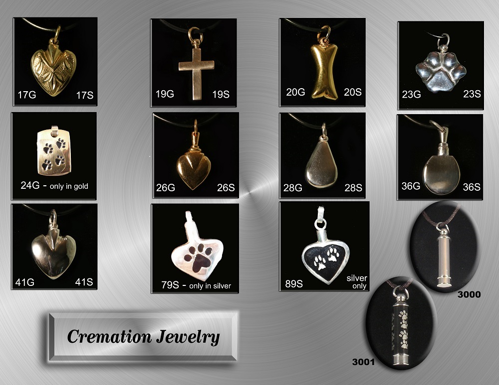 Pet Cremation Jewelry